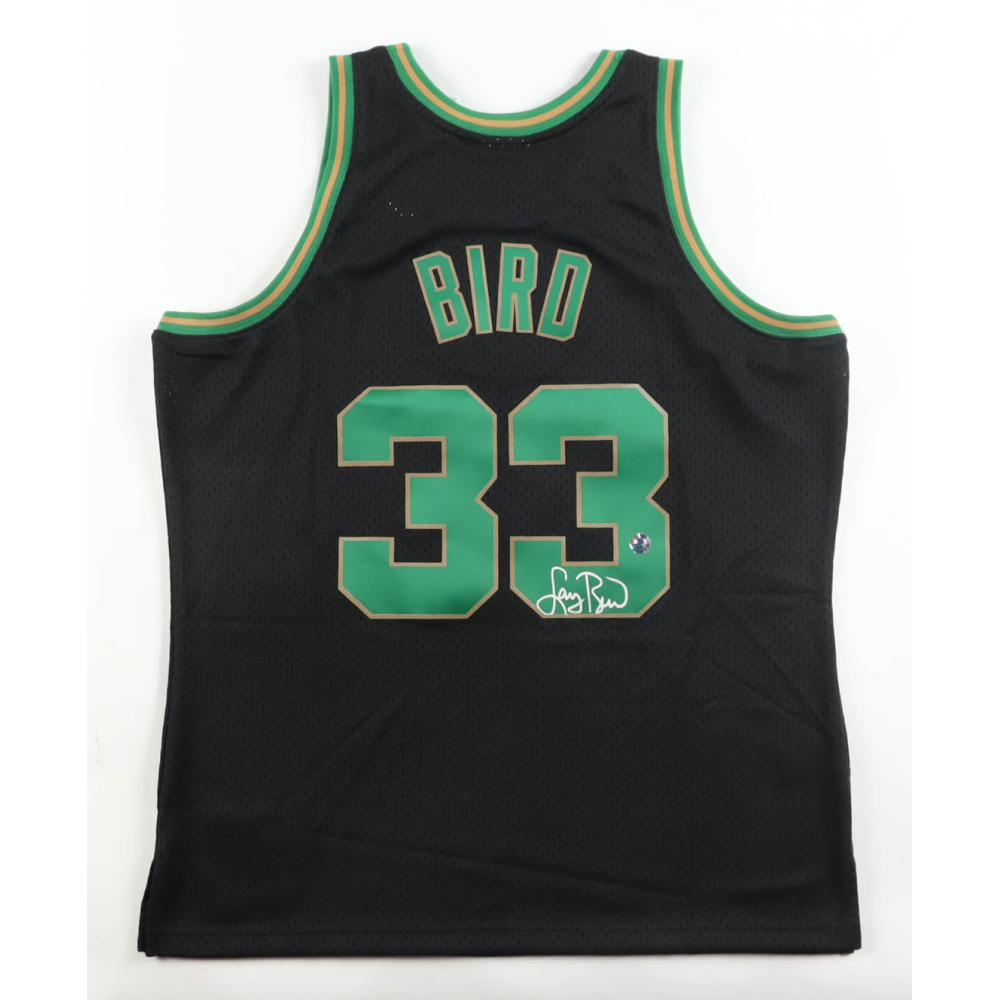 Larry Bird Signed Celtics Mitchell & Ness Authentic Jersey (Bird) at PristineAuction.com