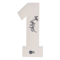Jalin Hyatt Signed #1 Jersey Number Patch (Beckett) at PristineAuction.com