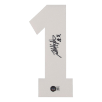 Jalin Hyatt Signed #1 Jersey Number Patch (Beckett) at PristineAuction.com