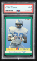 Barry Sanders 1991 Fleer #415 LL (PSA 9) at PristineAuction.com