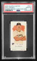 Paul Skenes 2024 Topps Allen and Ginter Mini Rookie Design Variations #RD11 RC (PSA 10) at PristineAuction.com