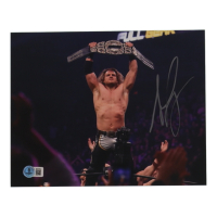 "Hangman" Adam Page Signed 8x10 Photo (Beckett) at PristineAuction.com