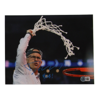 Dan Hurley Signed UConn Huskies 8x10 Photo Inscribed "B2B!" (Beckett) at PristineAuction.com