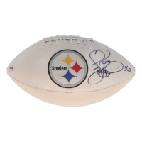Jerome Bettis Signed Steelers Logo Football (PSA) at PristineAuction.com