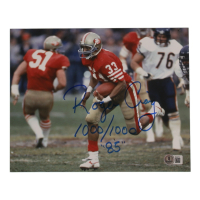 Roger Craig Signed 49ers 8x10 Photo Inscribed "1000/1000" & "85" (Beckett) at PristineAuction.com
