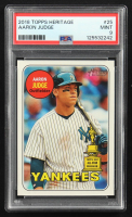 Aaron Judge 2018 Topps Heritage #25 (PSA 9) at PristineAuction.com