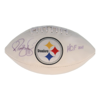 Jerome Bettis Signed Steelers Logo Football Inscribed "HOF 2015" (JSA) at PristineAuction.com