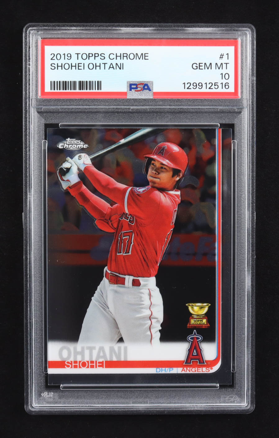 Shohei Ohtani 2019 Topps Chrome #1 (PSA 10) at PristineAuction.com Shohei Ohtani 2019 Topps Chrome #1 (PSA 10) at PristineAuction.com