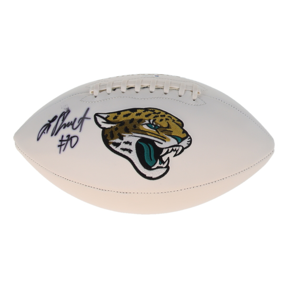 Laviska Shenault Jr. Signed Jaguars Logo Football (Beckett) at PristineAuction.com