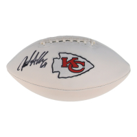 Jared Allen Signed Chiefs Logo Football (Beckett) at PristineAuction.com