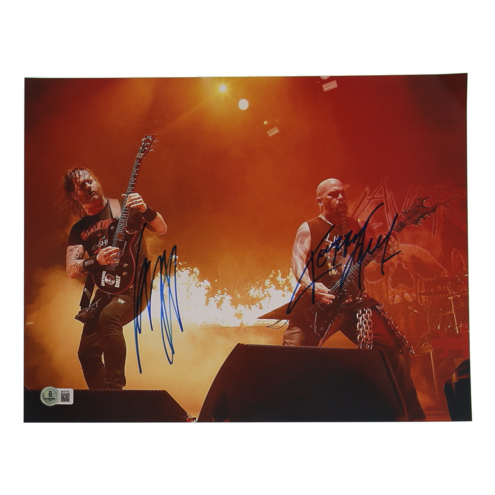 Kerry King & Gary Holt Signed 11x14 Photo (Beckett) at PristineAuction.com Kerry King & Gary Holt Signed 11x14 Photo (Beckett) at PristineAuction.com