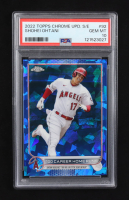 Shohei Ohtani 2022 Topps Chrome Update Sapphire #92 (PSA 10) at PristineAuction.com
