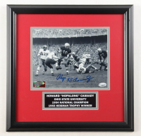 Howard 'Hopalong' Cassady Signed Ohio State Buckeyes Custom Framed Photo Display (Sports Collectibles) at PristineAuction.com