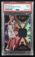 Victor Wembanyama 2023-24 Select Sparks Memorabilia #7 RC (PSA 9) at PristineAuction.com