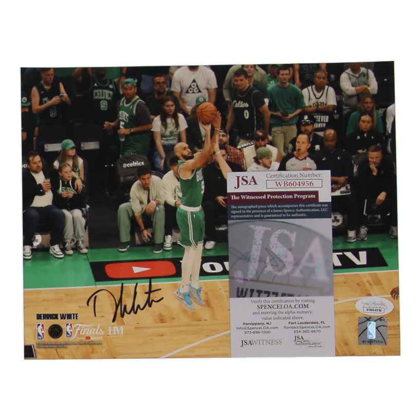 Derrick White Signed Celtics 8x10 Photo (JSA) at PristineAuction.com Derrick White Signed Celtics 8x10 Photo (JSA) at PristineAuction.com