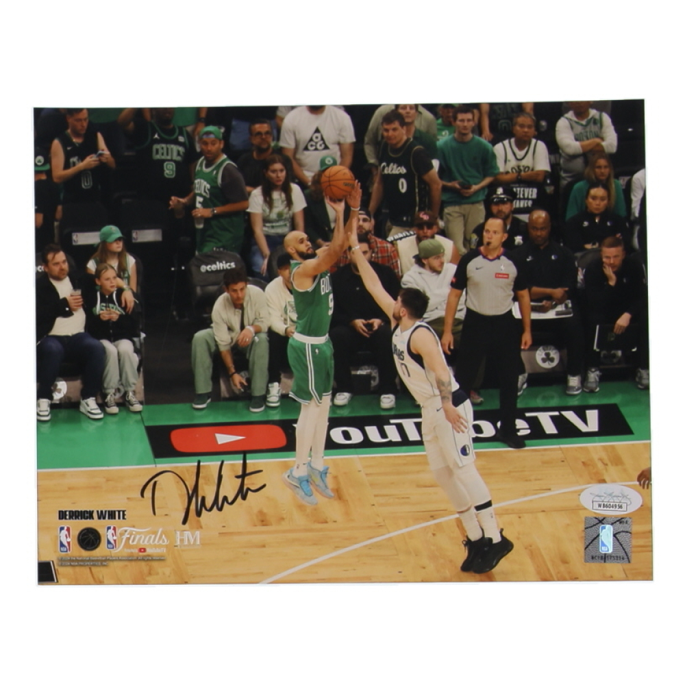 Derrick White Signed Celtics 8x10 Photo (JSA) at PristineAuction.com