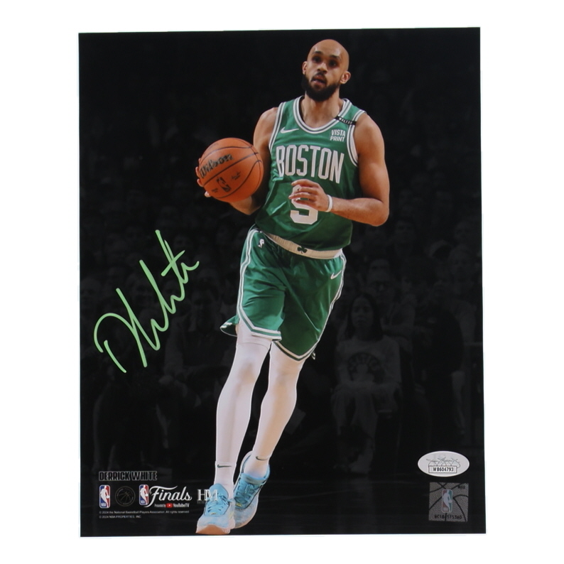 Derrick White Signed Celtics 8x10 Photo (JSA) at PristineAuction.com Derrick White Signed Celtics 8x10 Photo (JSA) at PristineAuction.com