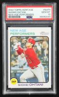Shohei Ohtani 2022 Topps Heritage New Age Performers #NAP4 (PSA 10) at PristineAuction.com