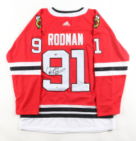 Dennis Rodman Signed Blackhawks Adidas Authentic Jersey (JSA) at PristineAuction.com