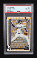 Roki Sasaki 2025 Topps Holiday #558 RC (PSA 10) at PristineAuction.com