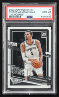 Victor Wembanyama 2023-24 Donruss Optic The Rookies #4 RC (PSA 10) at PristineAuction.com