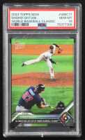 Shohei Ohtani 2023 Topps Now World Baseball Classic #WBC71 (PSA 10) at PristineAuction.com