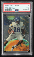 Randy Moss 1998 E-X2001 Star Date 2001 #1 RC (PSA 9) at PristineAuction.com