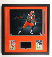 Nick Chubb Signed Browns Custom Framed Photo Display (Beckett) at PristineAuction.com