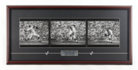 Sandy Koufax Custom Framed Photo Display With Career Plaque & (2) Dodgers Logo Pins at PristineAuction.com