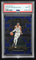 Victor Wembanyama 2023-24 Select Blue #87 RC (PSA 10) at PristineAuction.com