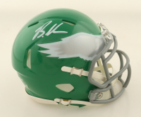 Brandon Graham Signed Eagles Speed Mini Helmet (JSA) at PristineAuction.com
