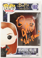 Alyson Hannigan Signed "Buffy the Vampire Slayer" #182 Wishverse Willow Funko Pop! Vinyl Figure with Hand-Drawn Sketch (Beckett) at PristineAuction.com