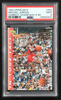 Michael Jordan 1992-93 Upper Deck #453 / FACE (PSA 9) at PristineAuction.com