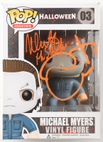 Jamie Lee Curtis & Nick Castle Signed "Halloween" #03 Michael Myers Funko Pop! Vinyl Figure (Beckett) at PristineAuction.com