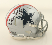 Bernie Kosar Signed Cowboys Speed Mini Helmet (JSA) at PristineAuction.com
