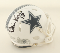 Bernie Kosar Signed Cowboys Salute To Service Alternate Speed Mini Helmet (JSA) at PristineAuction.com