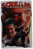 Matthew Lillard Signed "Scream" 8x12 Metal Print Inscribed "Stu" (JSA) at PristineAuction.com