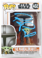 Pedro Pascal Signed "Star Wars" #402 The Mandalorian with the Child Funko Pop! Vinyl Figure (Beckett) at PristineAuction.com