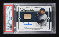 Randy Johnson 2024 Panini National Treasures Legendary Lumber Emerald Signature #LLSRJ #3/5 (PSA 9) at PristineAuction.com