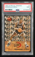 Shaquille O'Neal 1992-93 Ultra All-Rookies #7 RC (PSA 9) at PristineAuction.com