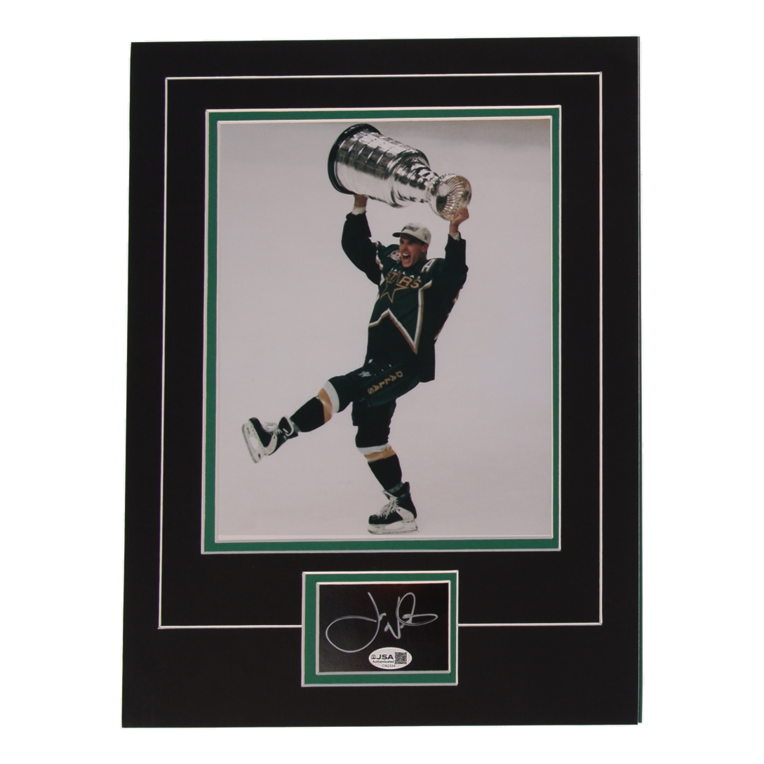 Joe Nieuwendyk Signed Stars 12x16 Custom Matted Cut Display (JSA) at PristineAuction.com Joe Nieuwendyk Signed Stars 12x16 Custom Matted Cut Display (JSA) at PristineAuction.com