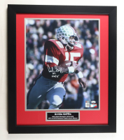 Archie Griffin Signed Ohio State Buckeyes Custom Framed Photo Display Inscribed "HT 1974 / 75" (Sports Collectibles) at PristineAuction.com