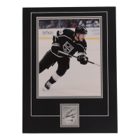Alex Turcotte Signed Kings 12x16 Custom Matted Cut Display (JSA) at PristineAuction.com