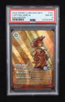 Captain Amelia 2024 Disney Lorcana EN 6 Enchanted #221 RC (PSA 8) at PristineAuction.com