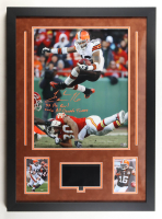 Josh Cribbs Signed Browns Custom Framed Photo Display Inscribed "3x Pro Bowl, 2000's All-Decade Team" (Beckett) at PristineAuction.com
