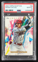 Shohei Ohtani 2020 Topps Inception #56 (PSA 10) at PristineAuction.com
