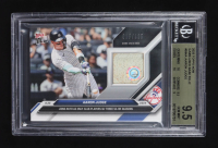 Aaron Judge 2025 Topps Now Game Used Base Relic #594A #085/125 (BGS 9.5) at PristineAuction.com