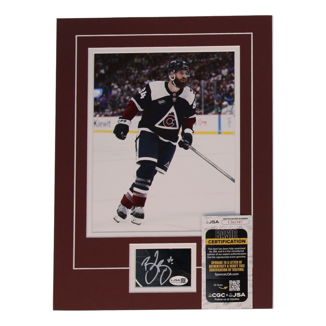 Brent Burns Signed Avalanche 12x16 Custom Matted Cut Display (JSA) at PristineAuction.com Brent Burns Signed Avalanche 12x16 Custom Matted Cut Display (JSA) at PristineAuction.com