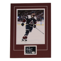 Brent Burns Signed Avalanche 12x16 Custom Matted Cut Display (JSA) at PristineAuction.com