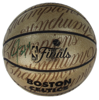 Jrue Holiday Signed 2024 Official Finals Celtics NBA World Champions Logo Basketball (Fanatics) at PristineAuction.com